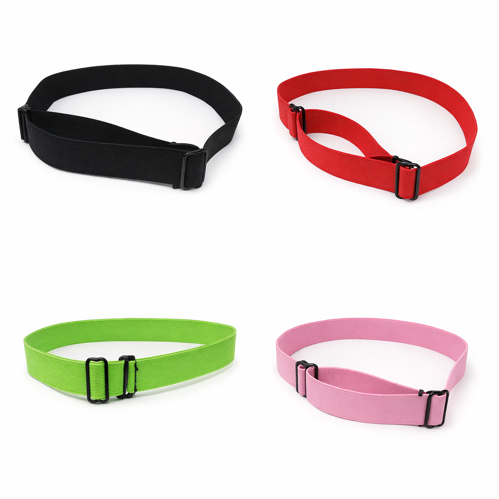 4 Adaptiband Headbands for Natural Hair - Adjustable 15 to 30 inches Non Slip Head Bands - Perfect Headband for Natural Hair Adjust To Fit 4C, Curly Hair, Locs, Sisterlocks, Afro Hairstyles