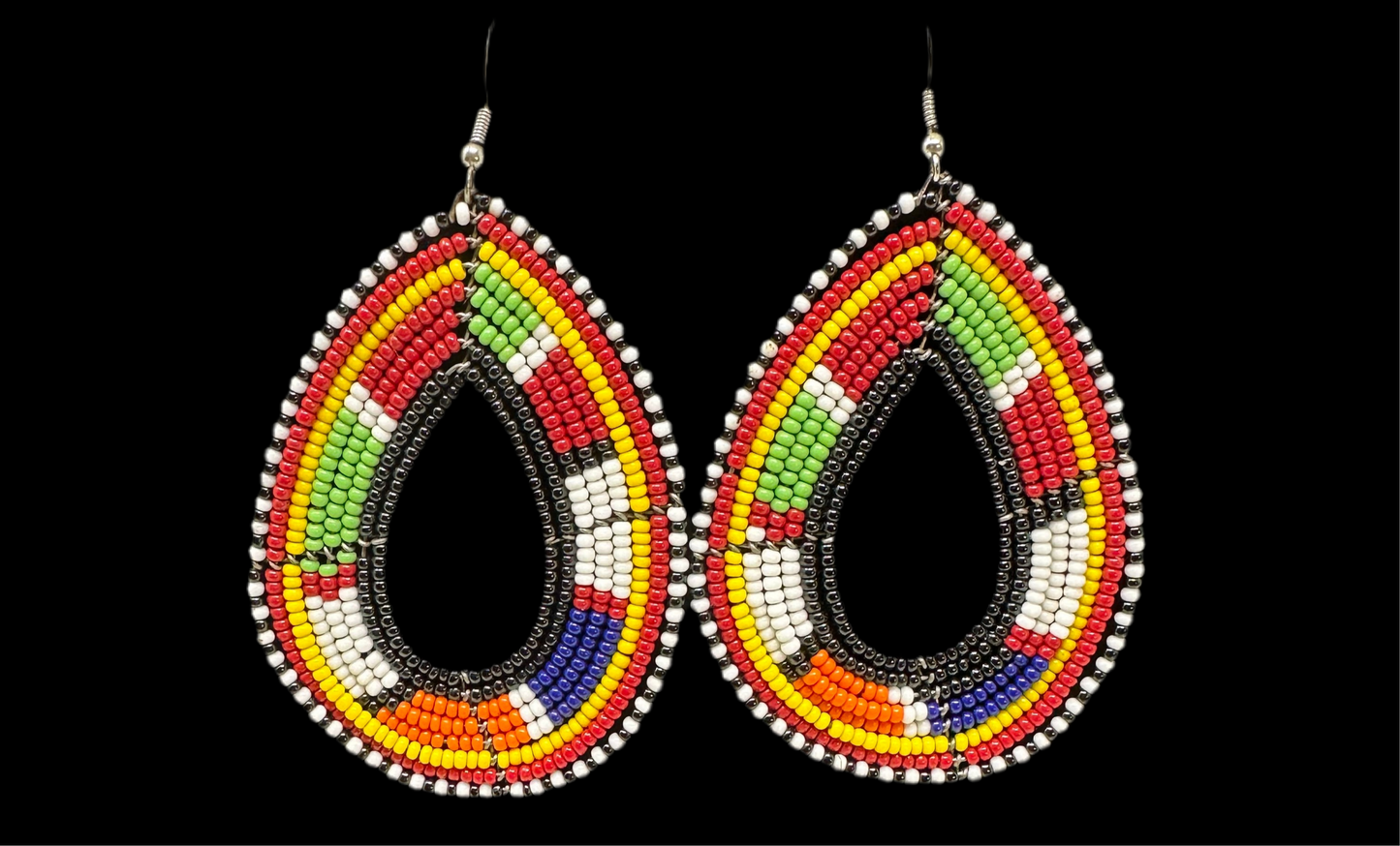 African Beaded Earrings