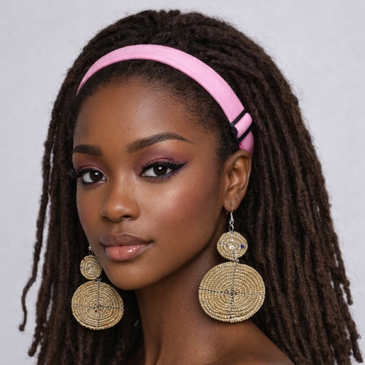 Abundance Gold Pendant Earrings