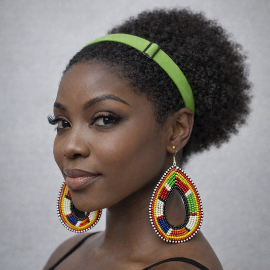 African Beaded Earrings